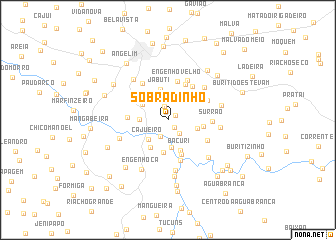 map of Sobradinho