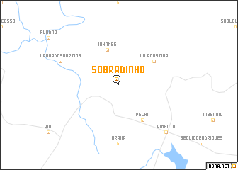 map of Sobradinho