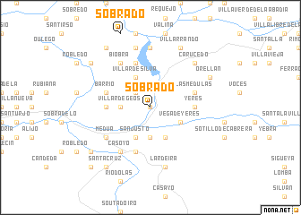 map of Sobrado