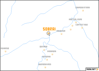 map of Sobrai