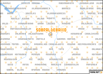 map of Sobral de Baixo