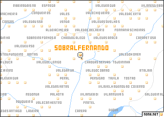 map of Sobral Fernando