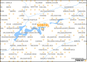 map of Sobral