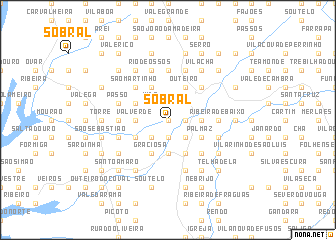 map of Sobral