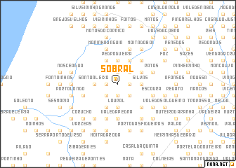 map of Sobral