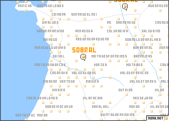 map of Sobral