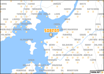 map of Sobrán