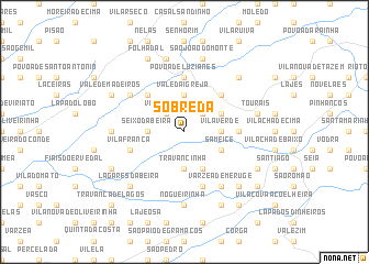 map of Sobreda