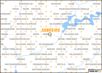 map of Sobreiro