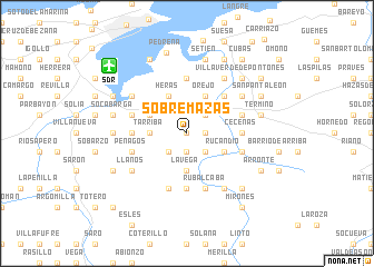 map of Sobremazas