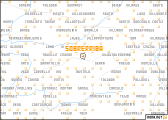 map of Sobrerriba