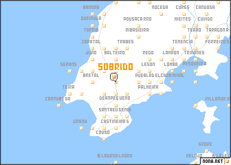 map of Sobrido