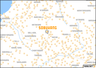 map of Sŏbuwang