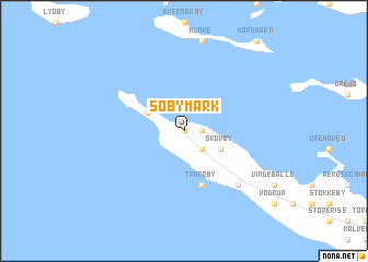 map of Soby Mark