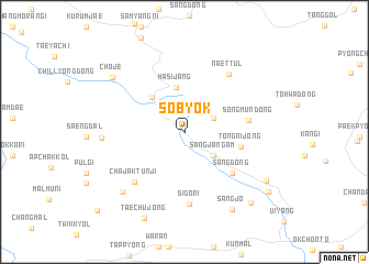 map of Sŏbyŏk