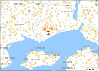 map of Sŏbyŏ-ri