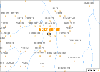 map of Socabamba