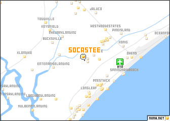 map of Socastee