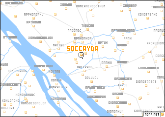 map of Sóc Cây Ða