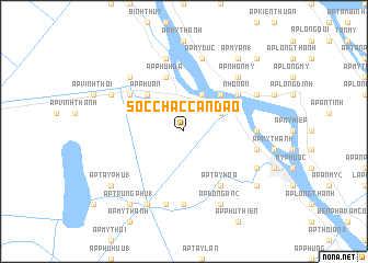 map of Sóc Chắc Cần Ðao