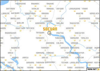 map of Sóc Ðán