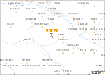 map of Socea