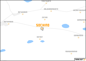 map of Sochino