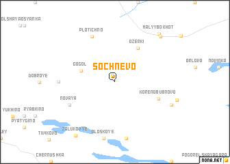 map of Sochnëvo