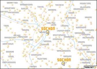 map of Sŏ-ch\