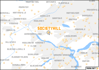 map of Society Hill