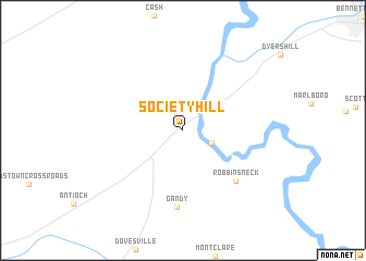 map of Society Hill