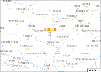 map of Socka