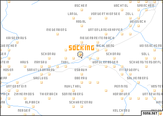 map of Söcking