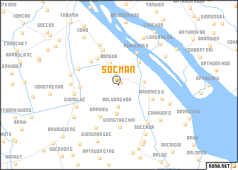 map of Sốc Mần