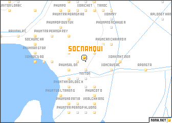 map of Sốc Nam Qui