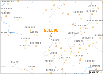 map of Socopo