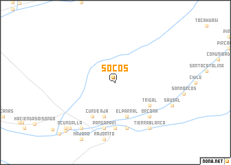 map of Socos