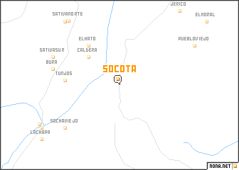 map of Socotá