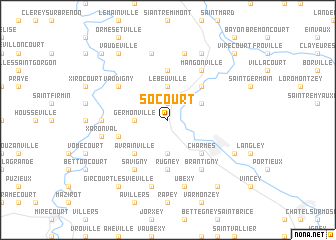 map of Socourt