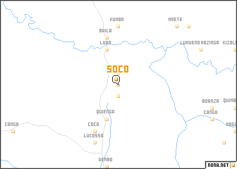 map of Soco
