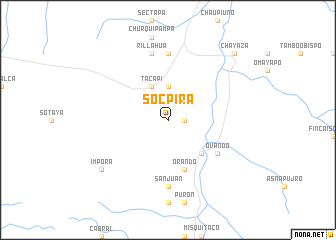 map of Socpira