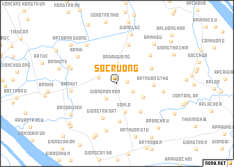 map of Sóc Ruộng