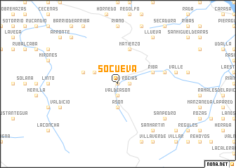 map of Socueva