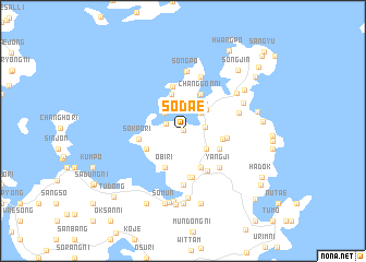map of Sŏdae