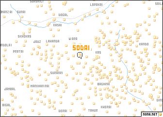 map of Sodai