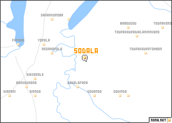 map of Sodala