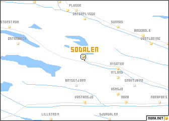 map of Sodalen