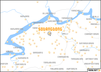 map of Sŏdang-dong