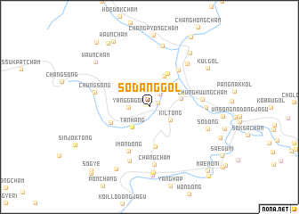 map of Sodang-gol