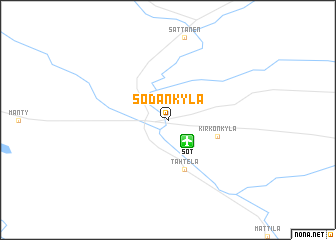 map of Sodankylä